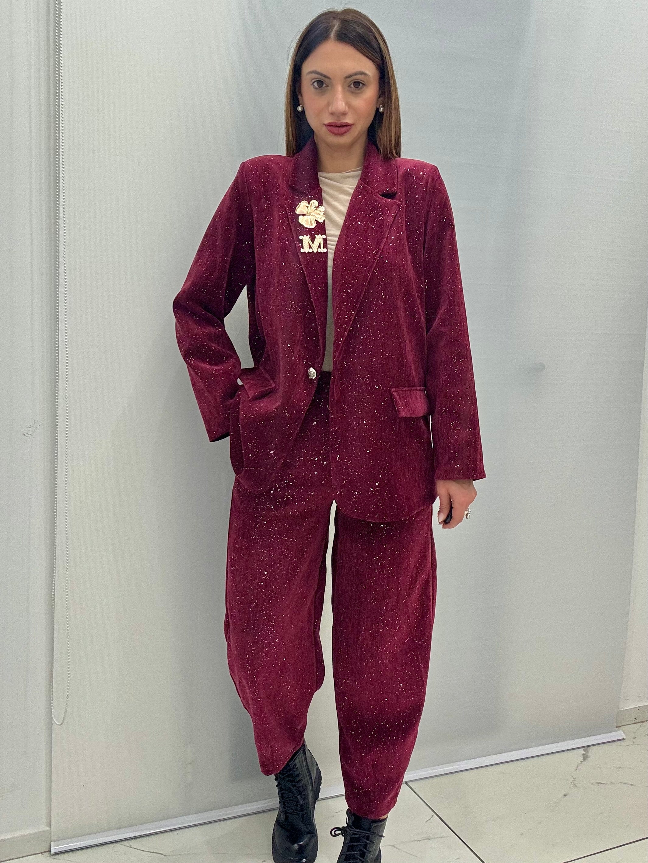 Tailleur Magic Bordeaux